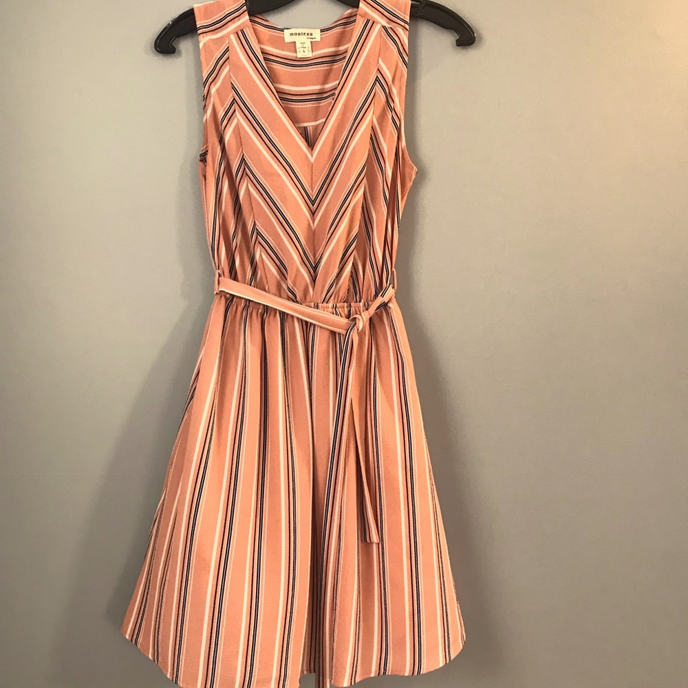 Blush pink summer dress